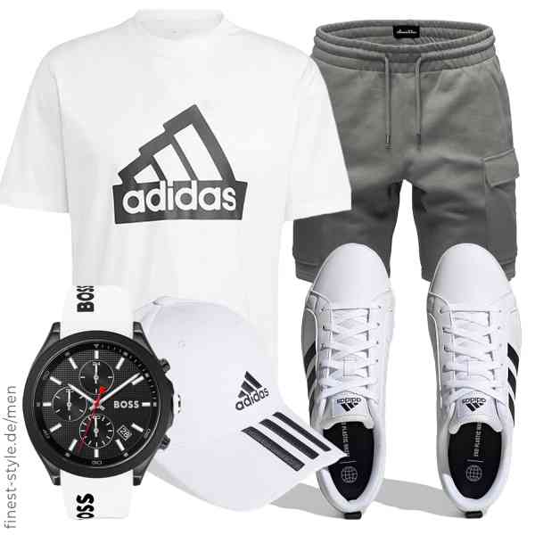 Top herren-Outfit im Finest-Trend-Style für ein selbstbewusstes Modegefühl mit tollen Produkten von adidas,Amaci&Sons,BOSS,adidas,adidas