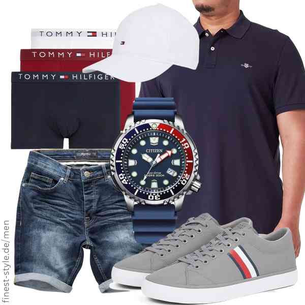Top herren-Outfit im Finest-Trend-Style für ein selbstbewusstes Modegefühl mit tollen Produkten von GANT,Amaci&Sons,Citizen,Tommy Hilfiger,Tommy Hilfiger,Tommy Hilfiger