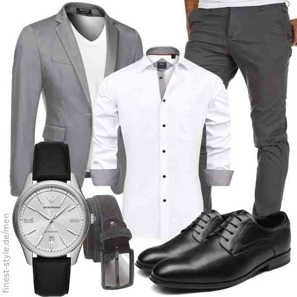Top herren-Outfit im Finest-Trend-Style für ein selbstbewusstes Modegefühl mit tollen Produkten von COOFANDY,J.VER,Amaci&Sons,Emporio Armani,QUAMOD,Bruno Marc