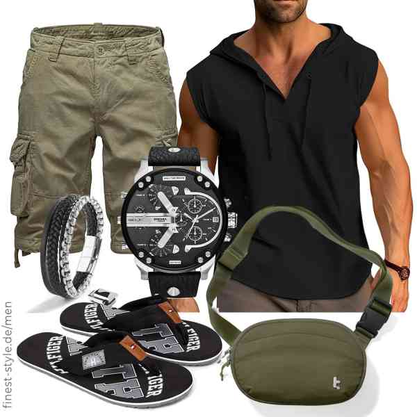 Top herren-Outfit im Finest-Trend-Style für ein selbstbewusstes Modegefühl mit tollen Produkten von ,Amaci&Sons,Diesel,SERASAR,tomtoc,Tommy Hilfiger