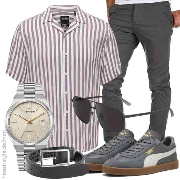 Top herren-Outfit im Finest-Trend-Style für ein selbstbewusstes Modegefühl mit tollen Produkten von ONLY & SONS,Amaci&Sons,Citizen,Calvin Klein,Calvin Klein,PUMA