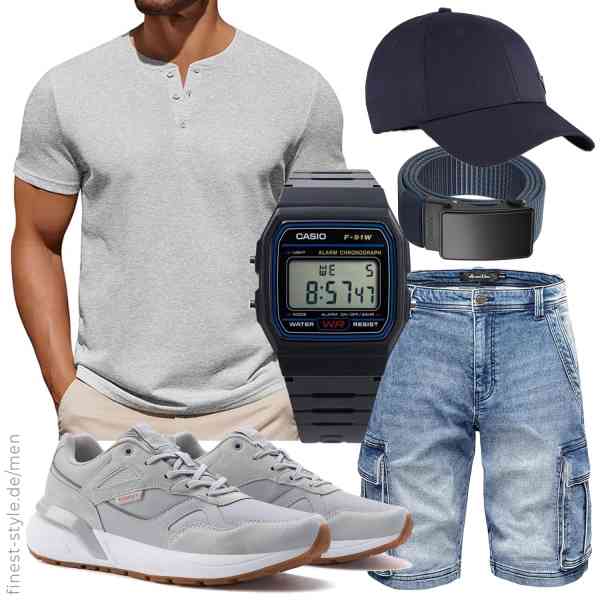 Top herren-Outfit im Finest-Trend-Style für ein selbstbewusstes Modegefühl mit tollen Produkten von COOFANDY,Amaci&Sons,Casio,PUMA,JUKMO,Pyrathon