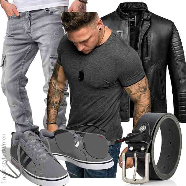 Top herren-Outfit im Finest-Trend-Style für ein selbstbewusstes Modegefühl mit tollen Produkten von Amaci&Sons,Amaci&Sons,Amaci&Sons,LINDENMANN,HUGO BOSS,adidas