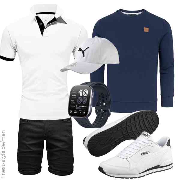 Top herren-Outfit im Finest-Trend-Style für ein selbstbewusstes Modegefühl mit tollen Produkten von Amaci&Sons,Amaci&Sons,Amaci&Sons,Amazfit,PUMA,PUMA