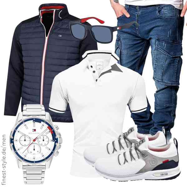 Top herren-Outfit im Finest-Trend-Style für ein selbstbewusstes Modegefühl mit tollen Produkten von Calvin Klein,Amaci&Sons,Amaci&Sons,Tommy Hilfiger,Tommy Hilfiger,bugatti