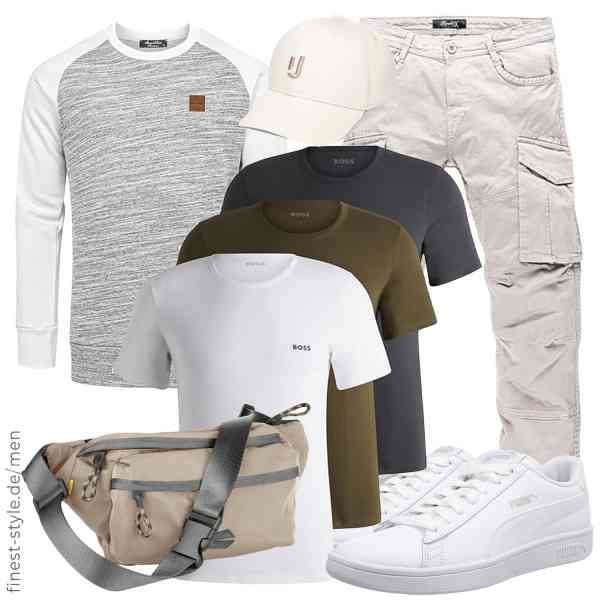 Top herren-Outfit im Finest-Trend-Style für ein selbstbewusstes Modegefühl mit tollen Produkten von Amaci&Sons,BOSS,REPUBLIX,camel active,Johnny Urban,PUMA