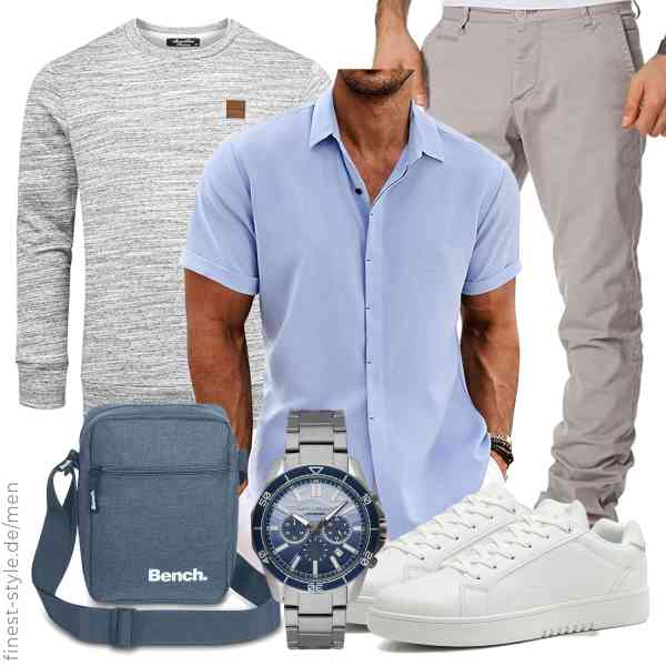 Top herren-Outfit im Finest-Trend-Style für ein selbstbewusstes Modegefühl mit tollen Produkten von Amaci&Sons,COOFANDY,Amaci&Sons,Armani Exchange,Ragusa-Trade,ANALEAF
