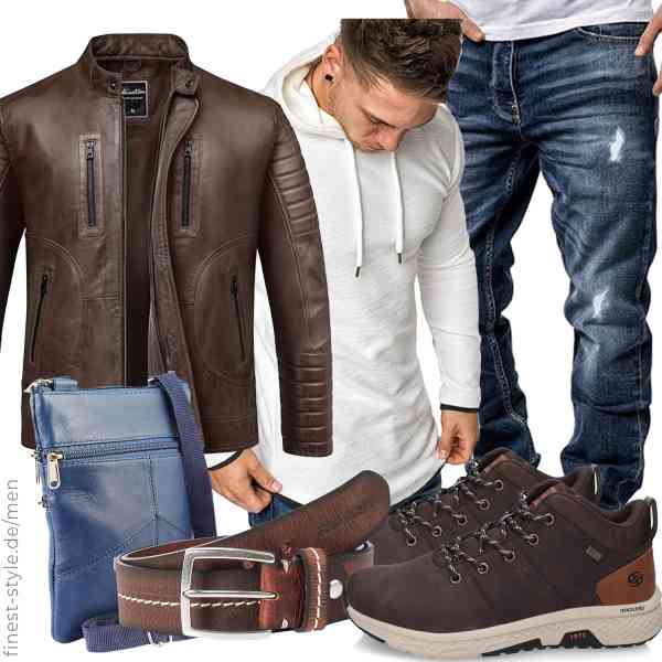 Top herren-Outfit im Finest-Trend-Style für ein selbstbewusstes Modegefühl mit tollen Produkten von Amaci&Sons,Amaci&Sons,Amaci&Sons,Steinmeister,Redbridge,Dockers by Gerli