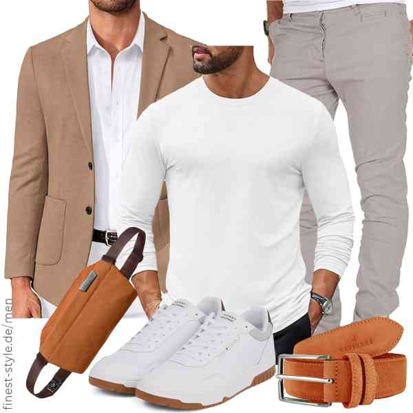 Top herren-Outfit im Finest-Trend-Style für ein selbstbewusstes Modegefühl mit tollen Produkten von COOFANDY,COOFANDY,Amaci&Sons,Bellroy,Navigare,Tommy Hilfiger