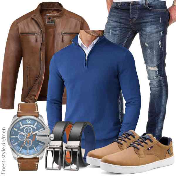 Top herren-Outfit im Finest-Trend-Style für ein selbstbewusstes Modegefühl mit tollen Produkten von ,COOFANDY,Amaci&Sons,Diesel,BESTKEE,Pyrathon