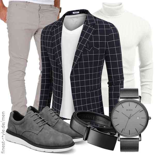 Top herren-Outfit im Finest-Trend-Style für ein selbstbewusstes Modegefühl mit tollen Produkten von COOFANDY,COOFANDY,Amaci&Sons,BUREI,BOSTANTEN,Bruno Marc