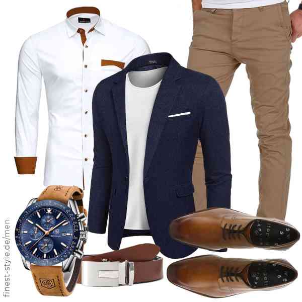 Top herren-Outfit im Finest-Trend-Style für ein selbstbewusstes Modegefühl mit tollen Produkten von COOFANDY,Reslad,Amaci&Sons,BY BENYAR,Atelier GARDEUR,bugatti
