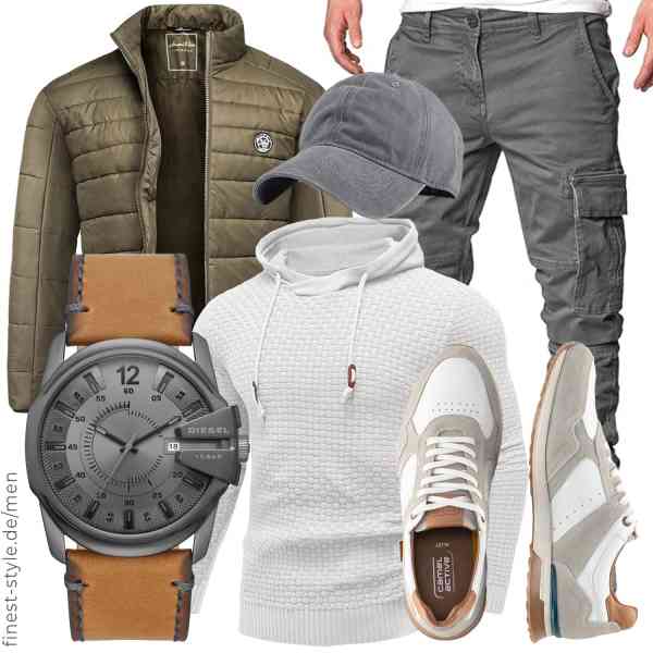 Top herren-Outfit im Finest-Trend-Style für ein selbstbewusstes Modegefühl mit tollen Produkten von Amaci&Sons,COOFANDY,REPUBLIX,Diesel,Wennmole,camel active