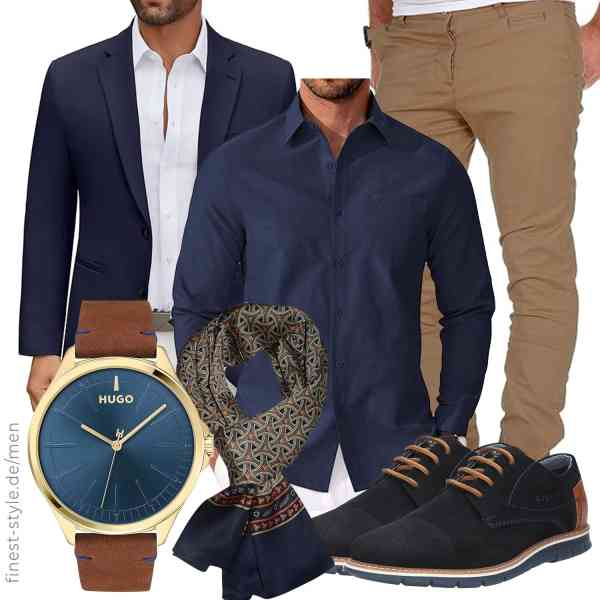 Top herren-Outfit im Finest-Trend-Style für ein selbstbewusstes Modegefühl mit tollen Produkten von COOFANDY,COOFANDY,Amaci&Sons,HUGO,UK_Stone,bugatti