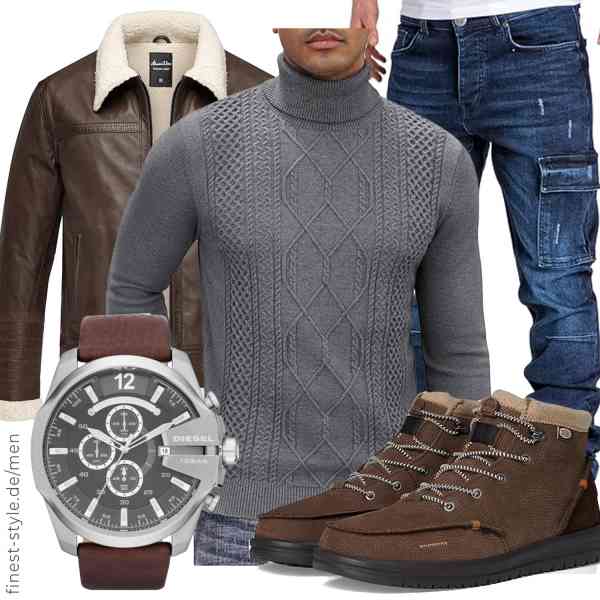 Top herren-Outfit im Finest-Trend-Style für ein selbstbewusstes Modegefühl mit tollen Produkten von Amaci&Sons,COOFANDY,Amaci&Sons,Diesel,HEYDUDE
