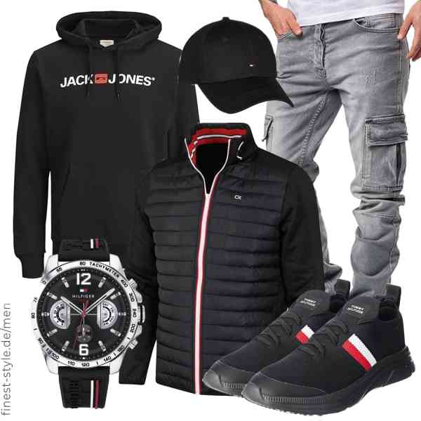 Top herren-Outfit im Finest-Trend-Style für ein selbstbewusstes Modegefühl mit tollen Produkten von Calvin Klein,JACK & JONES,Amaci&Sons,Tommy Hilfiger,Tommy Hilfiger,Tommy Hilfiger