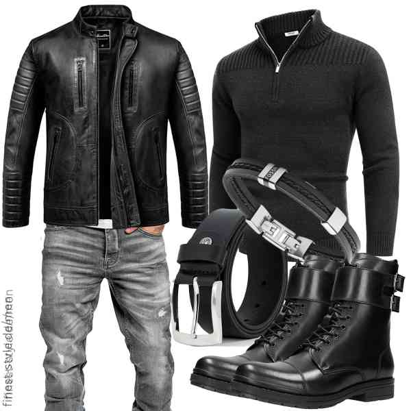 Top herren-Outfit im Finest-Trend-Style für ein selbstbewusstes Modegefühl mit tollen Produkten von ,COOFANDY,Amaci&Sons,Fossil,LINDENMANN,WOJAS