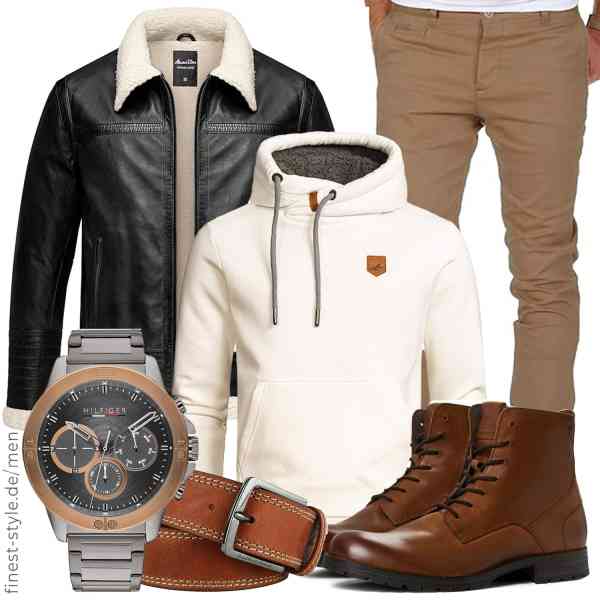 Top herren-Outfit im Finest-Trend-Style für ein selbstbewusstes Modegefühl mit tollen Produkten von ,Amaci&Sons,Amaci&Sons,Tommy Hilfiger,GianMarcoVenturi,JACK & JONES