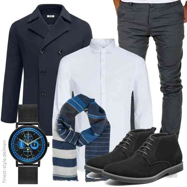 Top herren-Outfit im Finest-Trend-Style für ein selbstbewusstes Modegefühl mit tollen Produkten von COOFANDY,JACK & JONES,Amaci&Sons,Skagen,LINDENMANN,Bruno Marc