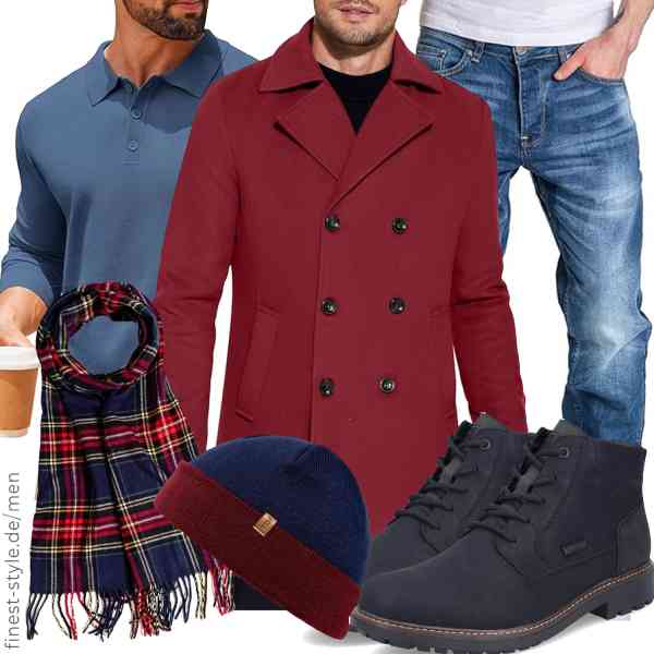 Top herren-Outfit im Finest-Trend-Style für ein selbstbewusstes Modegefühl mit tollen Produkten von COOFANDY,COOFANDY,Amaci&Sons,TOP-EX,AUSEKALY,Rieker