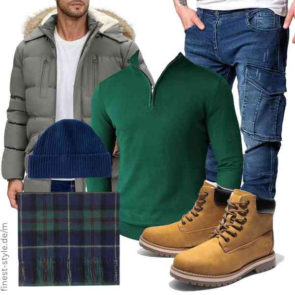 Top herren-Outfit im Finest-Trend-Style für ein selbstbewusstes Modegefühl mit tollen Produkten von TOMEEK,COOFANDY,Amaci&Sons,Villand,Oxfords Cashmere,Bruno Marc