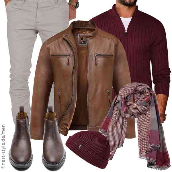 Top herren-Outfit im Finest-Trend-Style für ein selbstbewusstes Modegefühl mit tollen Produkten von Amaci&Sons,COOFANDY,Amaci&Sons,Enter the Complex,Elonglin,Harssidanzar