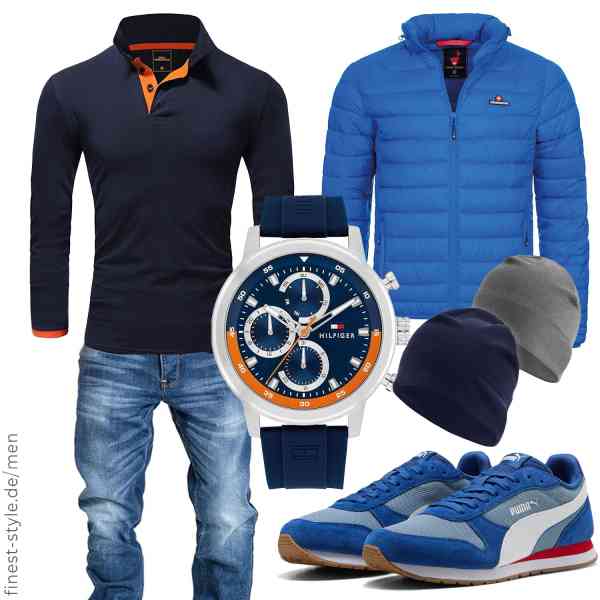 Top herren-Outfit im Finest-Trend-Style für ein selbstbewusstes Modegefühl mit tollen Produkten von Höhenhorn,Amaci&Sons,Amaci&Sons,Tommy Hilfiger,HASAGEI,PUMA