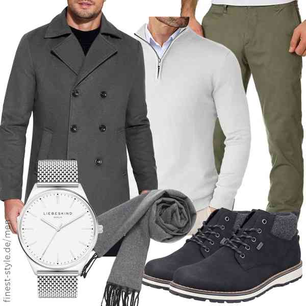 Top herren-Outfit im Finest-Trend-Style für ein selbstbewusstes Modegefühl mit tollen Produkten von COOFANDY,COOFANDY,Amaci&Sons,LIEBESKIND,sy soul young,Rieker