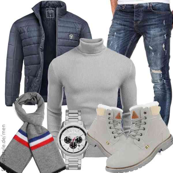 Top herren-Outfit im Finest-Trend-Style für ein selbstbewusstes Modegefühl mit tollen Produkten von Amaci&Sons,COOFANDY,Amaci&Sons,Armani Exchange,sy soul young,Mishansha