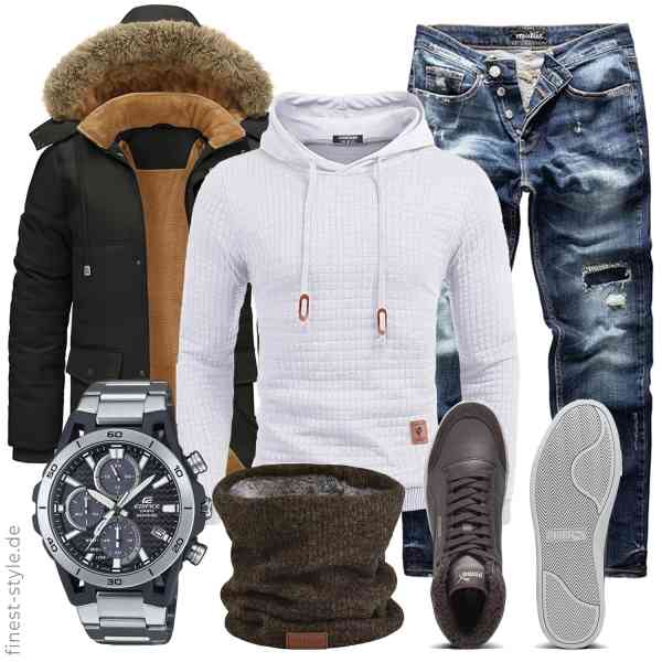 Top herren-Outfit im Finest-Trend-Style für ein selbstbewusstes Modegefühl mit tollen Produkten von TOMEEK,COOFANDY,REPUBLIX,Casio,NovForth,PUMA