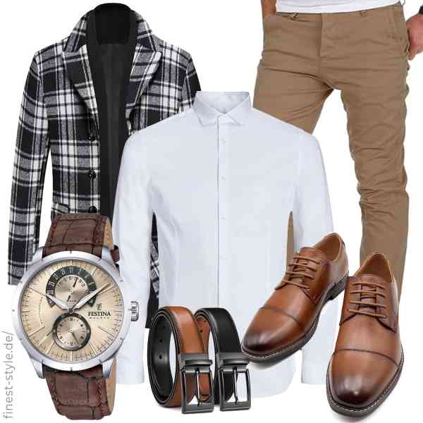 Top herren-Outfit im Finest-Trend-Style für ein selbstbewusstes Modegefühl mit tollen Produkten von COOFANDY,JACK & JONES,Amaci&Sons,Festina,CHAOREN,Finishing & Sewing