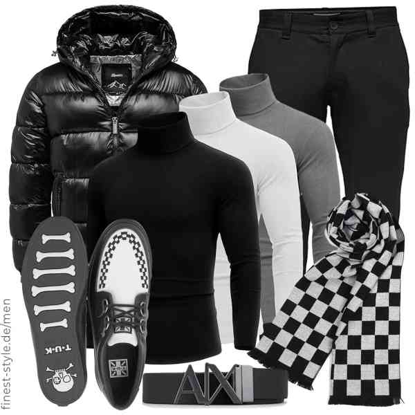 Top herren-Outfit im Finest-Trend-Style für ein selbstbewusstes Modegefühl mit tollen Produkten von ,COOFANDY,Only & Sons,Armani Exchange,sy soul young,T.U.K