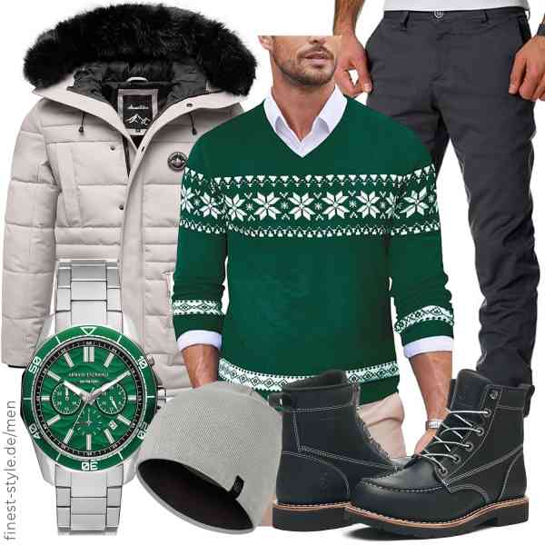 Top herren-Outfit im Finest-Trend-Style für ein selbstbewusstes Modegefühl mit tollen Produkten von Amaci&Sons,COOFANDY,REPUBLIX,Armani Exchange,AOPREL,SL-Saint