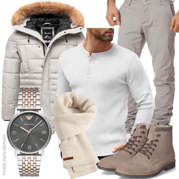 Top herren-Outfit im Finest-Trend-Style für ein selbstbewusstes Modegefühl mit tollen Produkten von Amaci&Sons,COOFANDY,Amaci&Sons,Emporio Armani,Flysluo,Rieker