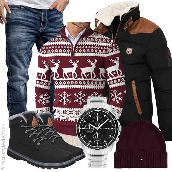 Top herren-Outfit im Finest-Trend-Style für ein selbstbewusstes Modegefühl mit tollen Produkten von behype.,COOFANDY,Amaci&Sons,Tommy Hilfiger,Tommy Hilfiger,PASTAZA