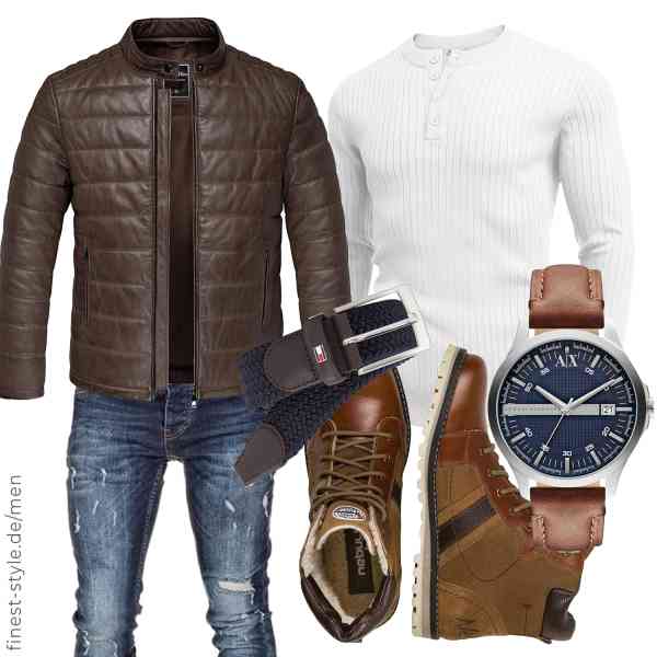 Top herren-Outfit im Finest-Trend-Style für ein selbstbewusstes Modegefühl mit tollen Produkten von Amaci&Sons,COOFANDY,Amaci&Sons,Armani Exchange,Tommy Hilfiger,Nebulus