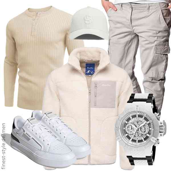 Top herren-Outfit im Finest-Trend-Style für ein selbstbewusstes Modegefühl mit tollen Produkten von Amaci&Sons,COOFANDY,Amaci&Sons,Invicta,BOSS,adidas