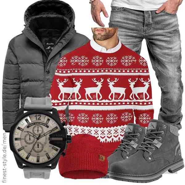 Top herren-Outfit im Finest-Trend-Style für ein selbstbewusstes Modegefühl mit tollen Produkten von Amaci&Sons,COOFANDY,Amaci&Sons,Diesel,DANISH ENDURANCE,CC-Los