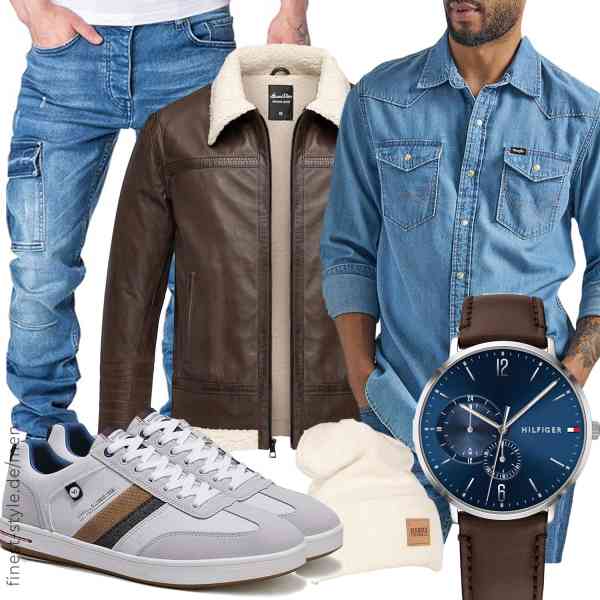 Top herren-Outfit im Finest-Trend-Style für ein selbstbewusstes Modegefühl mit tollen Produkten von ,Wrangler,Amaci&Sons,Tommy Hilfiger,Urban Classics,ARRIGO BELLO