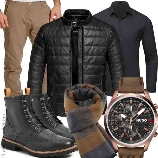 Top herren-Outfit im Finest-Trend-Style für ein selbstbewusstes Modegefühl mit tollen Produkten von ,Mauro Kane,Amaci&Sons,HUGO,VICSPORT,Clarks