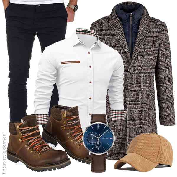 Top herren-Outfit im Finest-Trend-Style für ein selbstbewusstes Modegefühl mit tollen Produkten von ,COOFANDY,Amaci&Sons,Tommy Hilfiger,GIVBRO,Nebulus