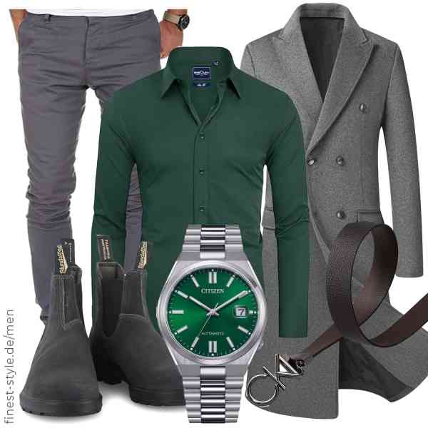 Top herren-Outfit im Finest-Trend-Style für ein selbstbewusstes Modegefühl mit tollen Produkten von Allthemen,HISDERN,Amaci&Sons,Citizen,Calvin Klein,Blundstone