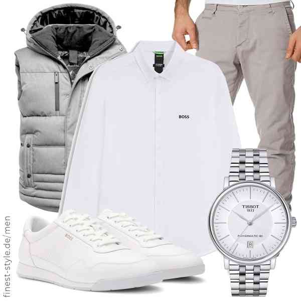 Top herren-Outfit im Finest-Trend-Style für ein selbstbewusstes Modegefühl mit tollen Produkten von Amaci&Sons,BOSS,Amaci&Sons,Tissot,Amaci&Sons,BOSS