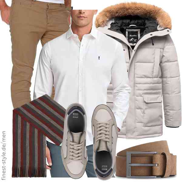 Top herren-Outfit im Finest-Trend-Style für ein selbstbewusstes Modegefühl mit tollen Produkten von Amaci&Sons,Polo Club,Amaci&Sons,LOVARZI,BOSS,BOSS