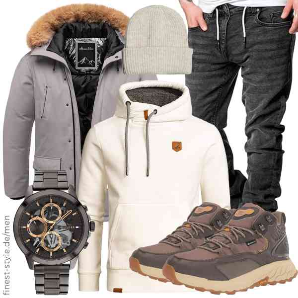 Top herren-Outfit im Finest-Trend-Style für ein selbstbewusstes Modegefühl mit tollen Produkten von ,Amaci&Sons,Amaci&Sons,Tommy Hilfiger,PIECES,New Balance