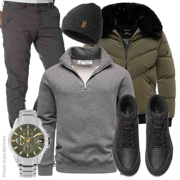 Top herren-Outfit im Finest-Trend-Style für ein selbstbewusstes Modegefühl mit tollen Produkten von Amaci&Sons,Amaci&Sons,Amaci&Sons,Tommy Hilfiger,Wmcaps,Clarks