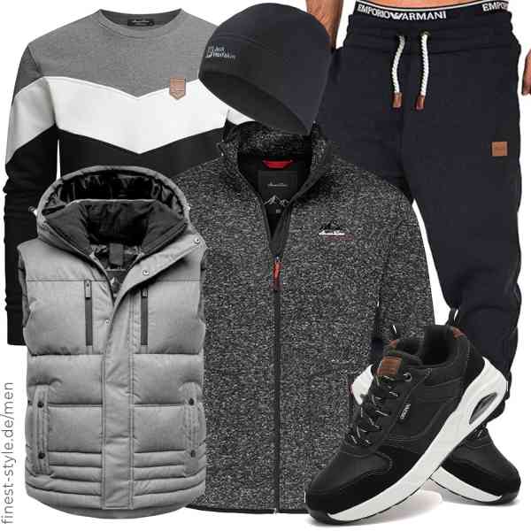 Top herren-Outfit im Finest-Trend-Style für ein selbstbewusstes Modegefühl mit tollen Produkten von Amaci&Sons,Amaci&Sons,REPUBLIX,Amaci&Sons,Jack Wolfskin,TARELO SINCE 1986