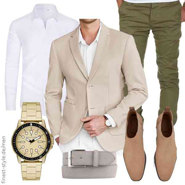 Top herren-Outfit im Finest-Trend-Style für ein selbstbewusstes Modegefühl mit tollen Produkten von COOFANDY,J.VER,Amaci&Sons,Armani Exchange,BELTINGER,ALDO