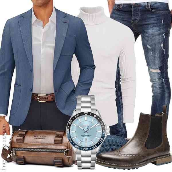 Top herren-Outfit im Finest-Trend-Style für ein selbstbewusstes Modegefühl mit tollen Produkten von PJ PAUL JONES,COOFANDY,Amaci&Sons,BOSS,GZQFUOU,Harssidanzar