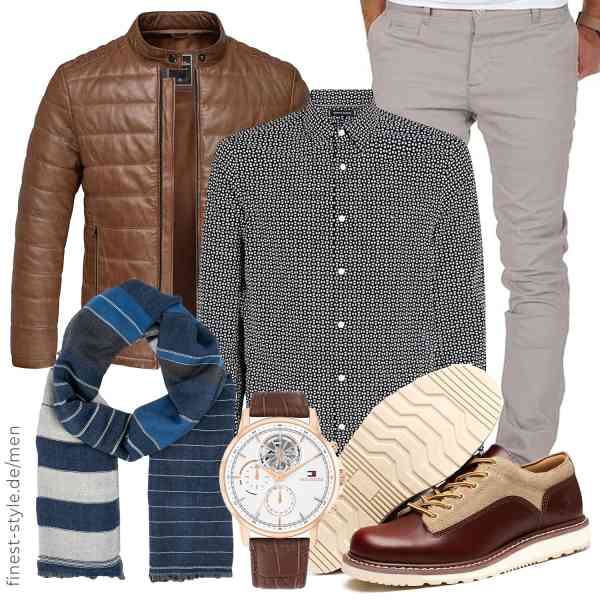 Top herren-Outfit im Finest-Trend-Style für ein selbstbewusstes Modegefühl mit tollen Produkten von ,Tommy Hilfiger,Amaci&Sons,Tommy Hilfiger,LINDENMANN,SL-Saint